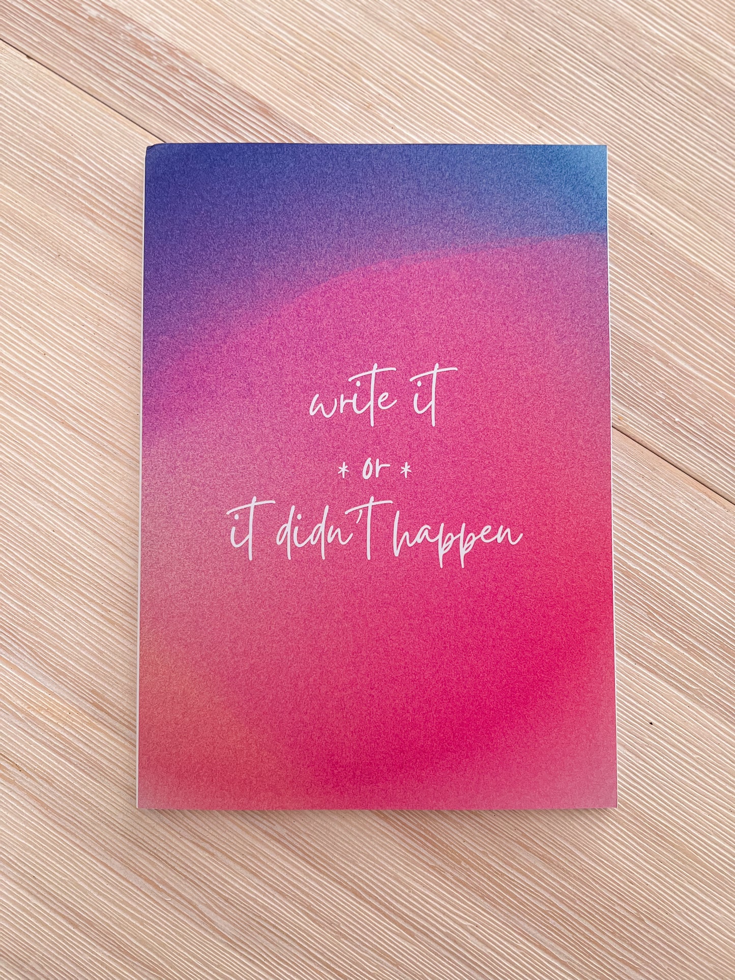 Lined Notepad Pastel Bright