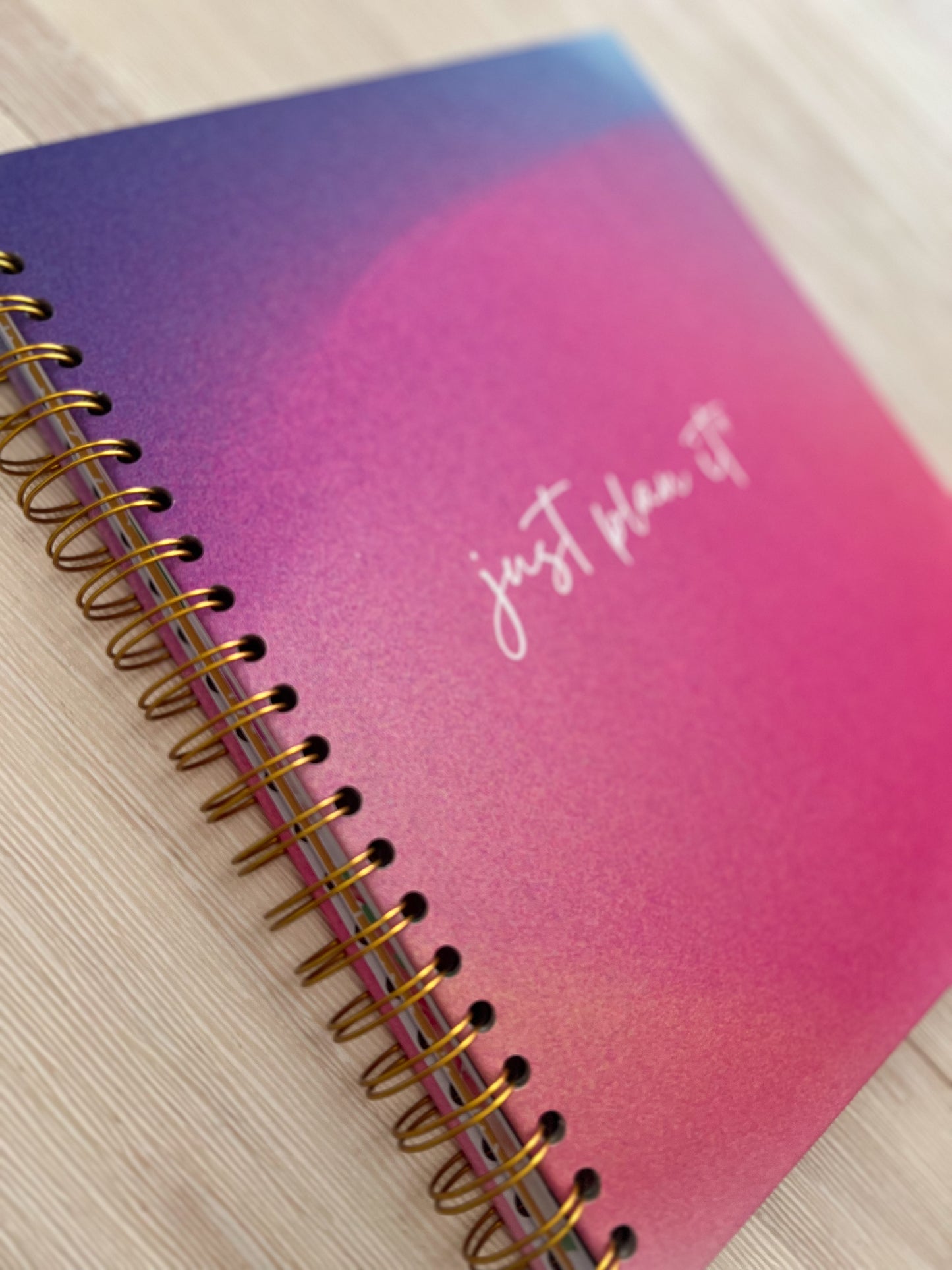 Undated Colorful Planner